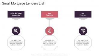 Small Mortgage Lenders List In Powerpoint And Google Slides Cpb