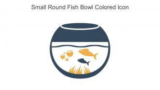 Small Round Fish Bowl Colored Icon In Powerpoint Pptx Png And Editable Eps Format