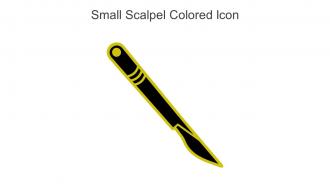 Small Scalpel Colored Icon In Powerpoint Pptx Png And Editable Eps Format
