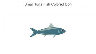 Small Tuna Fish Colored Icon In Powerpoint Pptx Png And Editable Eps Format
