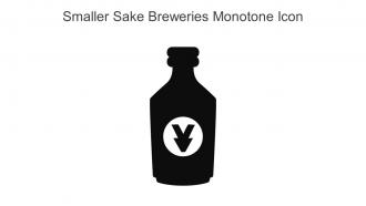 Smaller Sake Breweries Monotone Icon In Powerpoint Pptx Png And Editable Eps Format