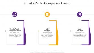 Smalls Public Companies Invest In Powerpoint And Google Slides Cpb