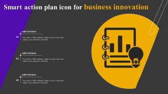 Smart Action Plan Icon For Business Innovation