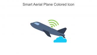 Smart Aerial Plane Colored Icon In Powerpoint Pptx Png And Editable Eps Format