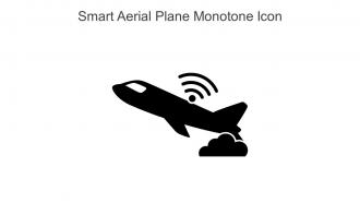 Smart Aerial Plane Monotone Icon In Powerpoint Pptx Png And Editable Eps Format