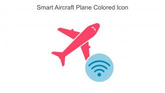 Smart Aircraft Plane Colored Icon In Powerpoint Pptx Png And Editable Eps Format