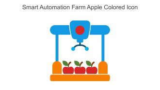 Smart Automation Farm Apple Colored Icon In Powerpoint Pptx Png And Editable Eps Format