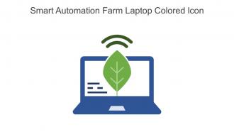 Smart Automation Farm Laptop Colored Icon In Powerpoint Pptx Png And Editable Eps Format