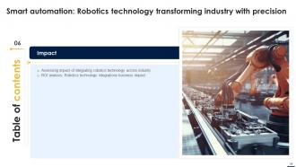 Smart Automation Robotics Technology Transforming Industry With Precision RB Impactful Good
