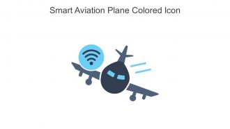 Smart Aviation Plane Colored Icon In Powerpoint Pptx Png And Editable Eps Format