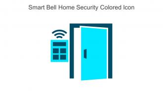 Smart Bell Home Security Colored Icon In Powerpoint Pptx Png And Editable Eps Format