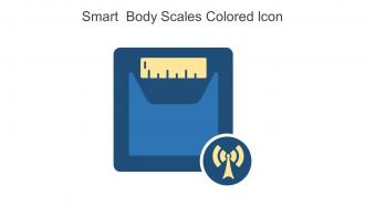 Smart Body Scales Colored Icon In Powerpoint Pptx Png And Editable Eps Format