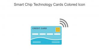 Smart Chip Technology Cards Colored Icon In Powerpoint Pptx Png And Editable Eps Format