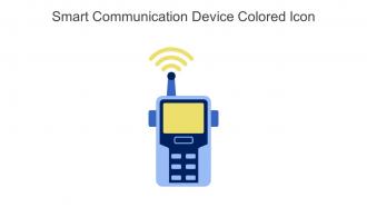 Smart Communication Device Colored Icon In Powerpoint Pptx Png And Editable Eps Format