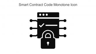 Smart Contract Code Monotone Icon In Powerpoint Pptx Png And Editable Eps Format