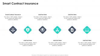 Smart Contract Insurance In Powerpoint And Google Slides Cpb