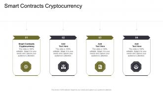 Smart Contracts Cryptocurrency In Powerpoint And Google Slides Cpb