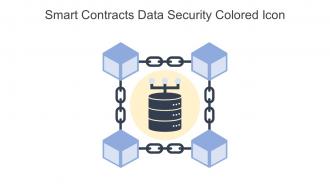 Smart Contracts Data Security Colored Icon In Powerpoint Pptx Png And Editable Eps Format