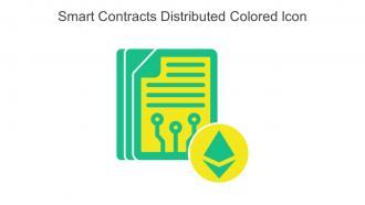 Smart Contracts Distributed Colored Icon In Powerpoint Pptx Png And Editable Eps Format