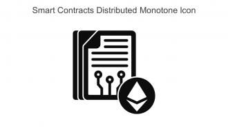 Smart Contracts Distributed Monotone Icon In Powerpoint Pptx Png And Editable Eps Format