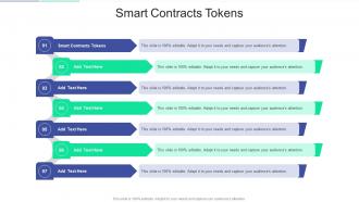 Smart Contracts Tokens In Powerpoint And Google Slides Cpb