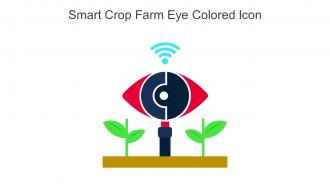 Smart Crop Farm Eye Colored Icon In Powerpoint Pptx Png And Editable Eps Format