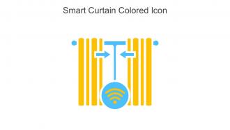 Smart Curtain Colored Icon In Powerpoint Pptx Png And Editable Eps Format