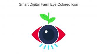 Smart Digital Farm Eye Colored Icon In Powerpoint Pptx Png And Editable Eps Format