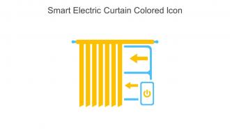 Smart Electric Curtain Colored Icon In Powerpoint Pptx Png And Editable Eps Format