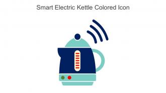 Smart Electric Kettle Colored Icon In Powerpoint Pptx Png And Editable Eps Format