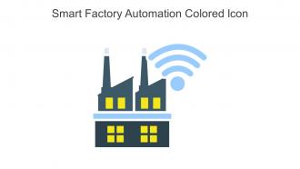Smart Factory Automation Colored Icon In Powerpoint Pptx Png And Editable Eps Format