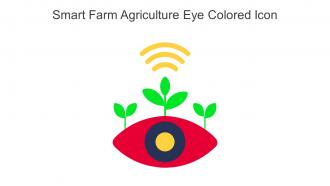 Smart Farm Agriculture Eye Colored Icon In Powerpoint Pptx Png And Editable Eps Format