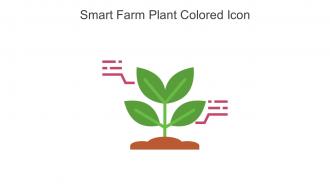 Smart Farm Plant Colored Icon In Powerpoint Pptx Png And Editable Eps Format