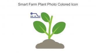 Smart Farm Plant Photo Colored Icon In Powerpoint Pptx Png And Editable Eps Format