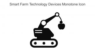 Smart Farm Technology Devices Monotone Icon In Powerpoint Pptx Png And Editable Eps Format