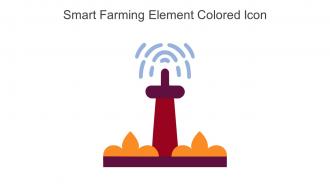 Smart Farming Element Colored Icon In Powerpoint Pptx Png And Editable Eps Format