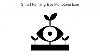 Smart Farming Eye Monotone Icon In Powerpoint Pptx Png And Editable Eps Format