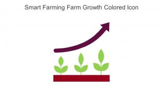 Smart Farming Farm Growth Colored Icon In Powerpoint Pptx Png And Editable Eps Format