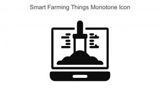 Smart Farming Things Monotone Icon In Powerpoint Pptx Png And Editable Eps Format
