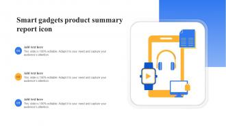 Smart Gadgets Product Summary Report Icon