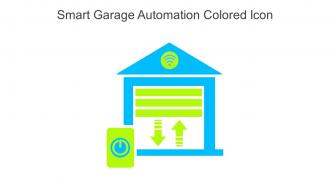 Smart Garage Automation Colored Icon In Powerpoint Pptx Png And Editable Eps Format