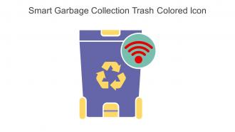 Smart Garbage Collection Trash Colored Icon In Powerpoint Pptx Png And Editable Eps Format