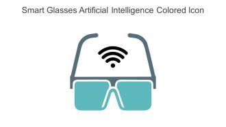 Smart Glasses Artificial Intelligence Colored Icon In Powerpoint Pptx Png And Editable Eps Format