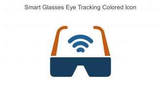 Smart Glasses Eye Tracking Colored Icon In Powerpoint Pptx Png And Editable Eps Format