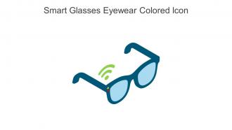 Smart Glasses Eyewear Colored Icon In Powerpoint Pptx Png And Editable Eps Format