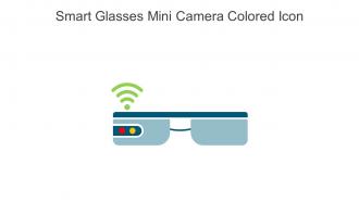 Smart Glasses Mini Camera Colored Icon In Powerpoint Pptx Png And Editable Eps Format