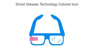 Smart Glasses Technology Colored Icon In Powerpoint Pptx Png And Editable Eps Format
