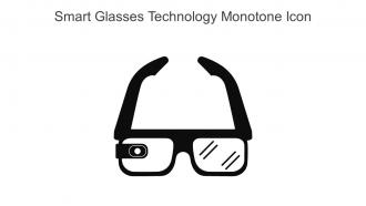 Smart Glasses Technology Monotone Icon In Powerpoint Pptx Png And Editable Eps Format