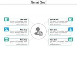 Smart goal ppt powerpoint presentation show format cpb