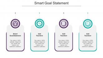 Smart Goal Statement In Powerpoint And Google Slides Cpb